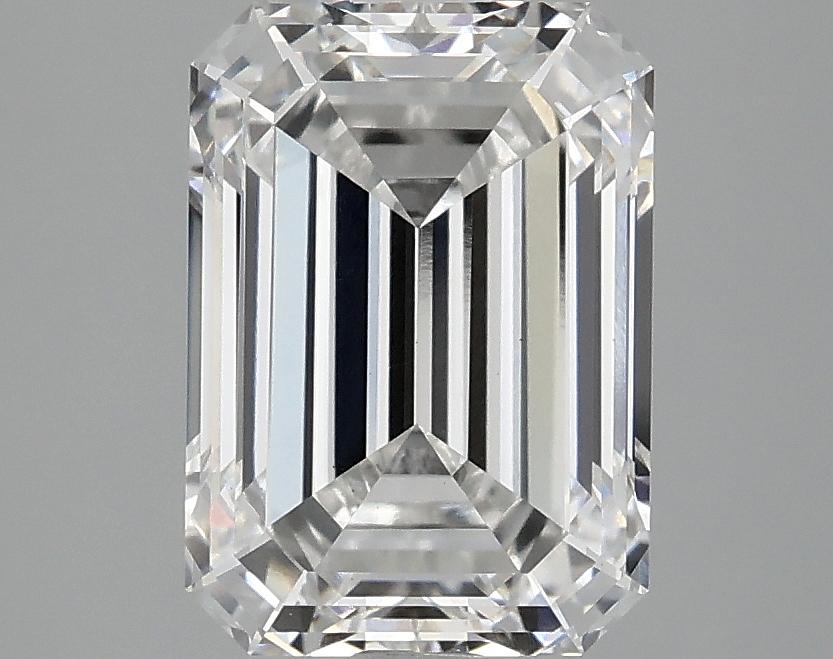 3.08 Carat Emerald Shaped Ideal Cut VS1 IGI Certified Lab Grown Diamond