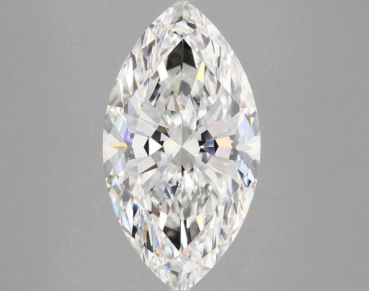 3.38 Carat Marquise Shaped Excellent Cut VS1 IGI Certified Lab Grown Diamond
