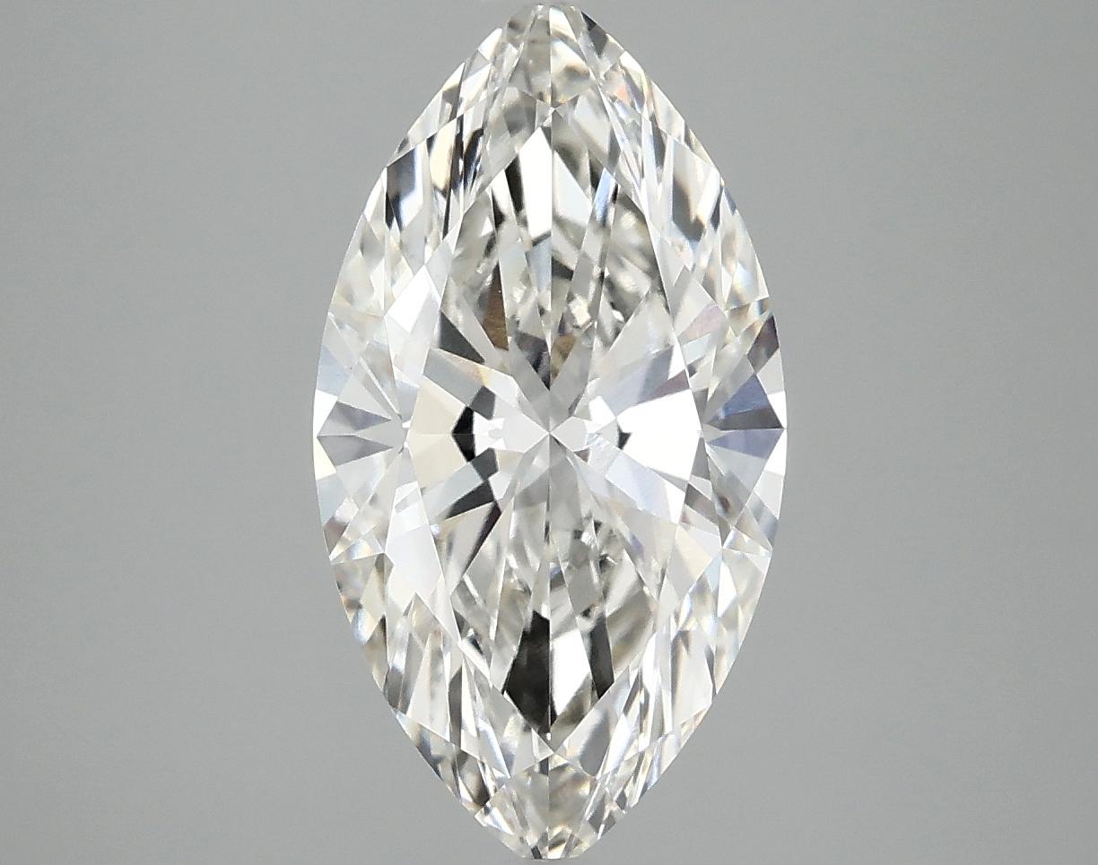 3.03 Carat Marquise Shaped Excellent Cut VVS2 IGI Certified Lab Grown Diamond