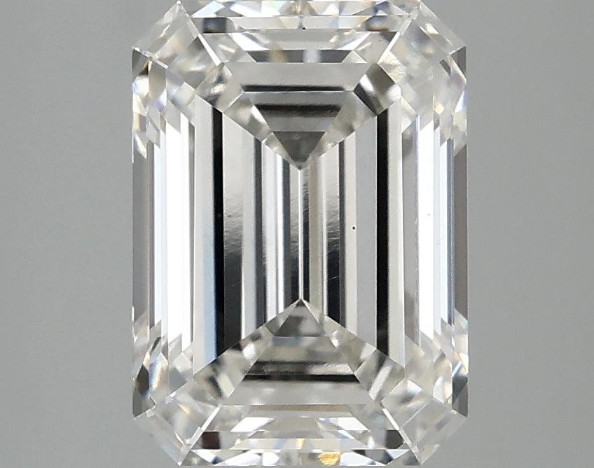 3.09 Carat Emerald Shaped Excellent Cut VS1 IGI Certified Lab Grown Diamond