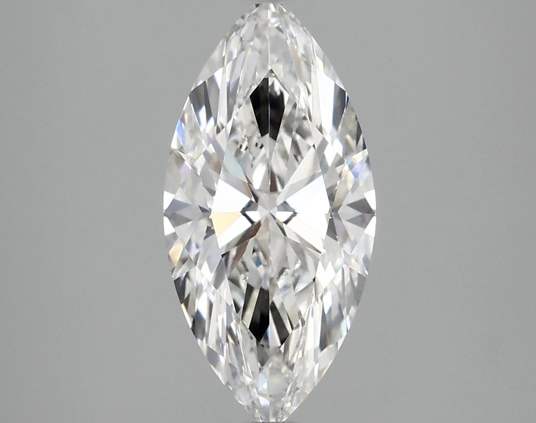1.98 Carat Marquise Shaped Excellent Cut VVS2 IGI Certified Lab Grown Diamond