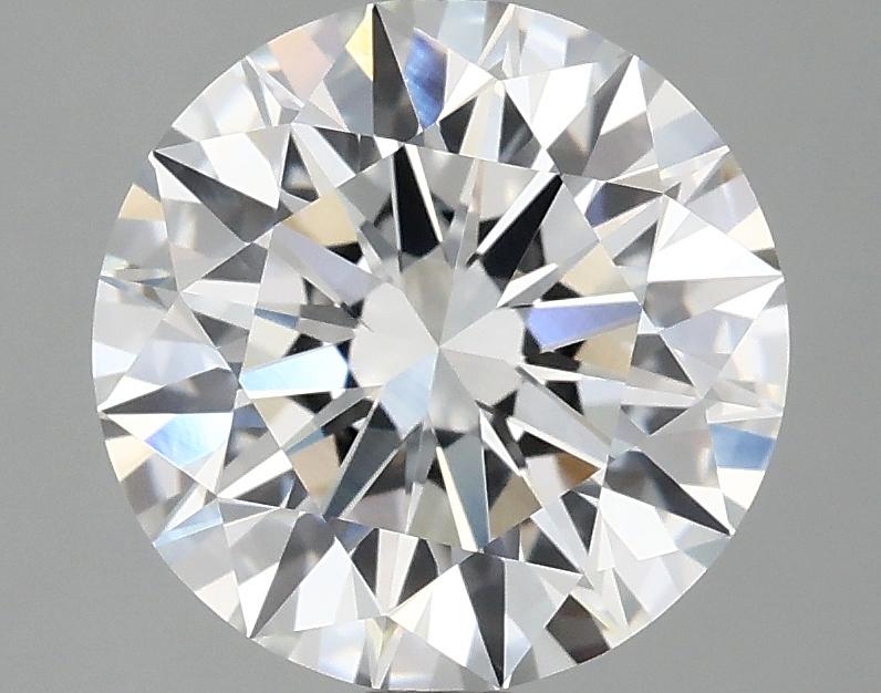 3.09 Carat Round Shaped Ideal Cut VVS2 IGI Certified Lab Grown Diamond