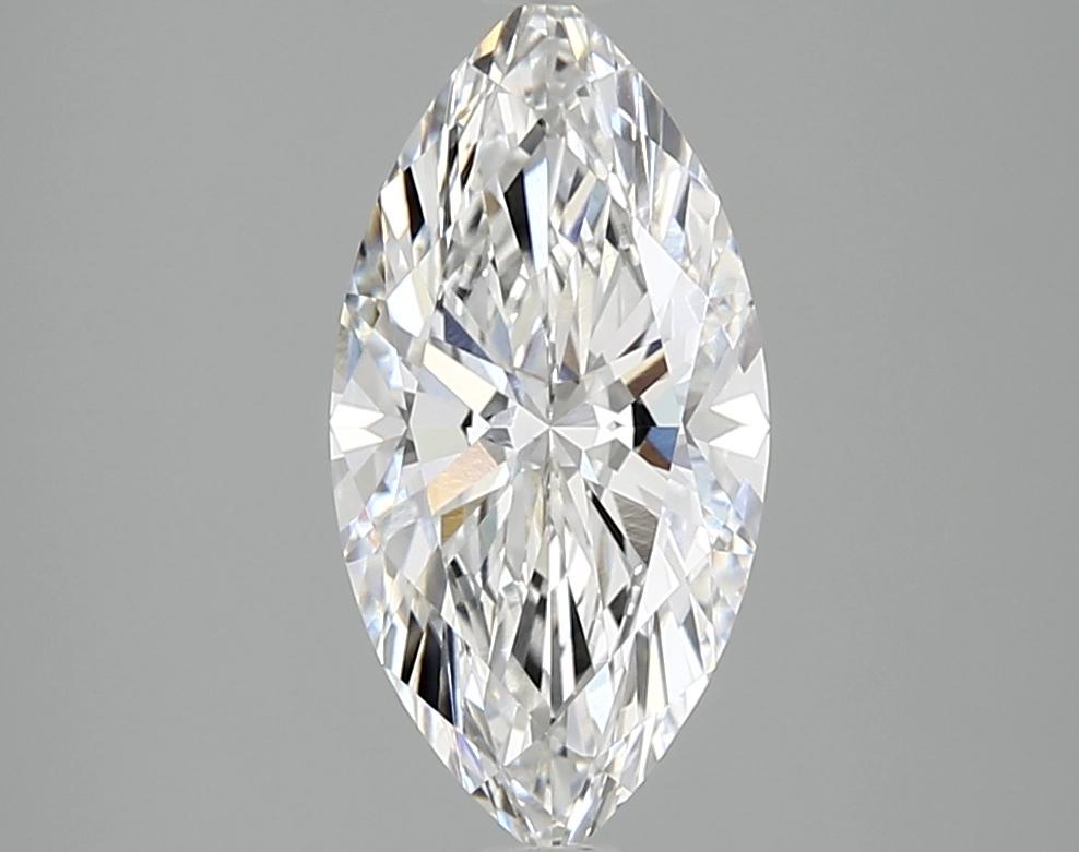 2.01 Carat Marquise Shaped Ideal Cut VVS2 IGI Certified Lab Grown Diamond