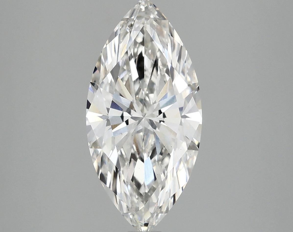 2.38 Carat Marquise Shaped Excellent Cut VS2 IGI Certified Lab Grown Diamond