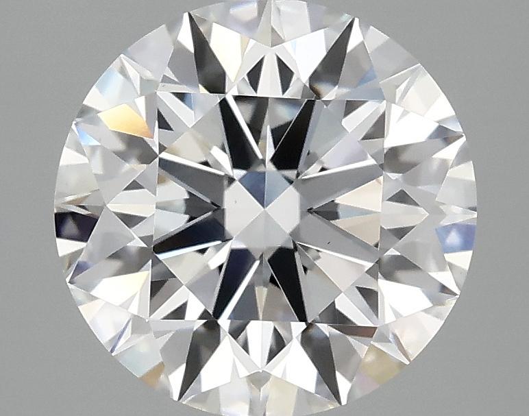 3.09 Carat Round Shaped Excellent Cut VS1 IGI Certified Lab Grown Diamond