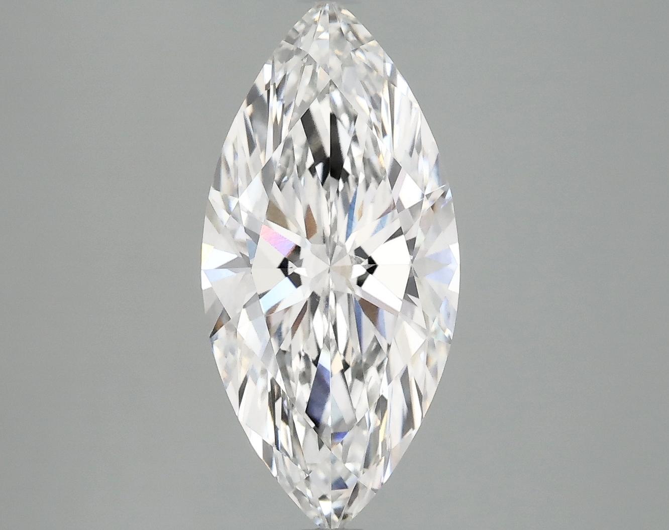 3.13 Carat Marquise Shaped Excellent Cut VS1 IGI Certified Lab Grown Diamond