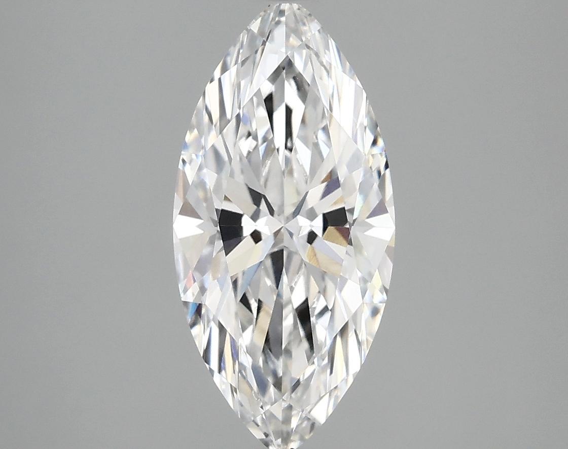 2.01 Carat Marquise Shaped Excellent Cut VVS2 IGI Certified Lab Grown Diamond