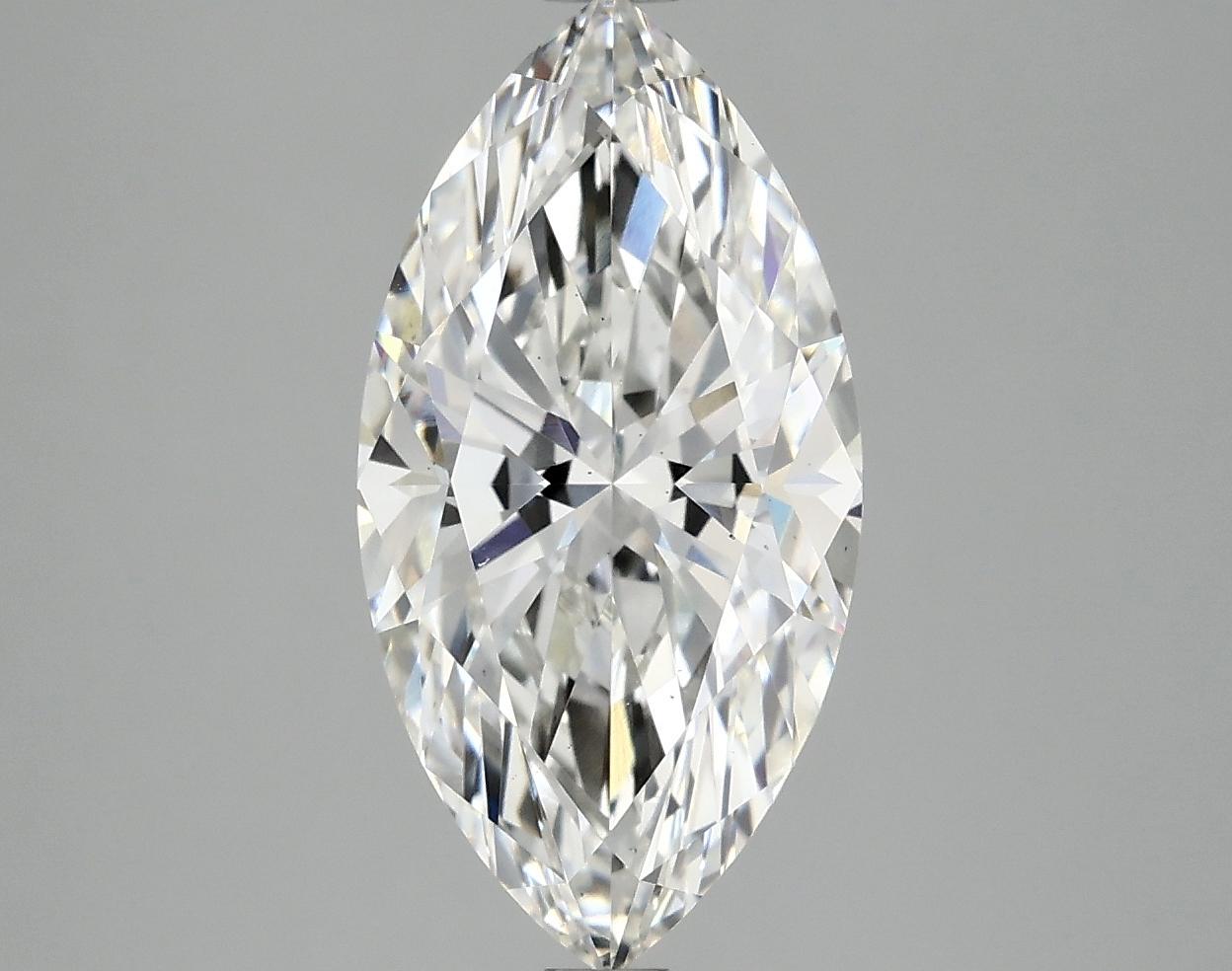 3.07 Carat Marquise Shaped Ideal Cut VS2 IGI Certified Lab Grown Diamond
