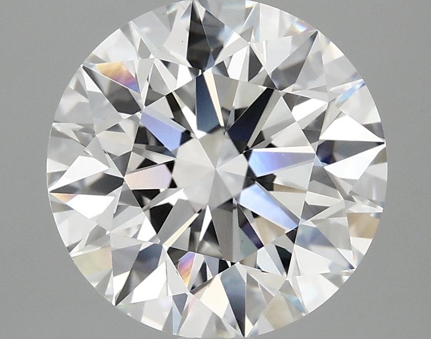 3.84 Carat Round Shaped Excellent Cut VVS2 IGI Certified Lab Grown Diamond