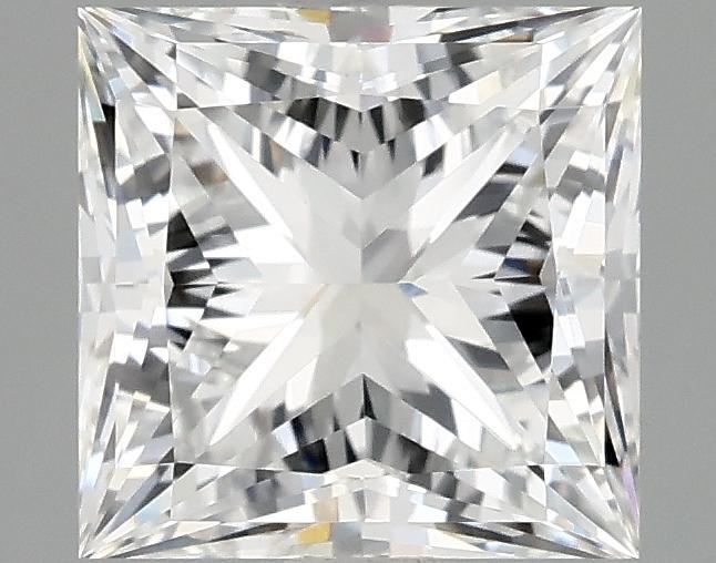 2.07 Carat Princess Shaped Ideal Cut VVS2 IGI Certified Lab Grown Diamond