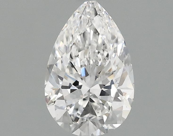 1.08 Carat Pear Shaped Ideal Cut VVS2 IGI Certified Lab Grown Diamond