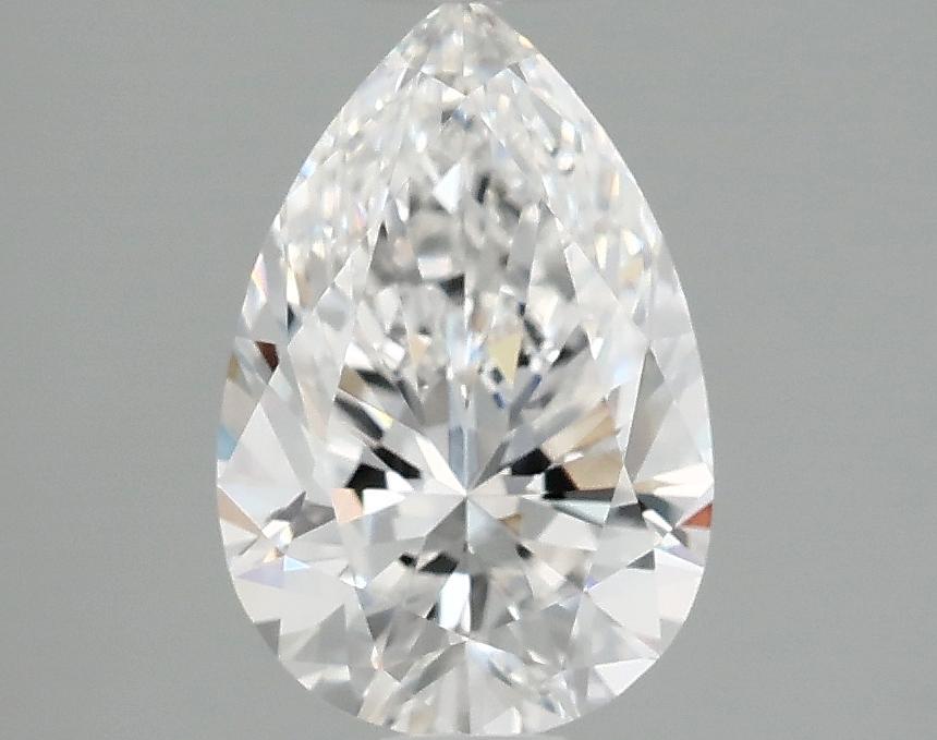 1.58 Carat Pear Shaped Excellent Cut VVS2 IGI Certified Lab Grown Diamond