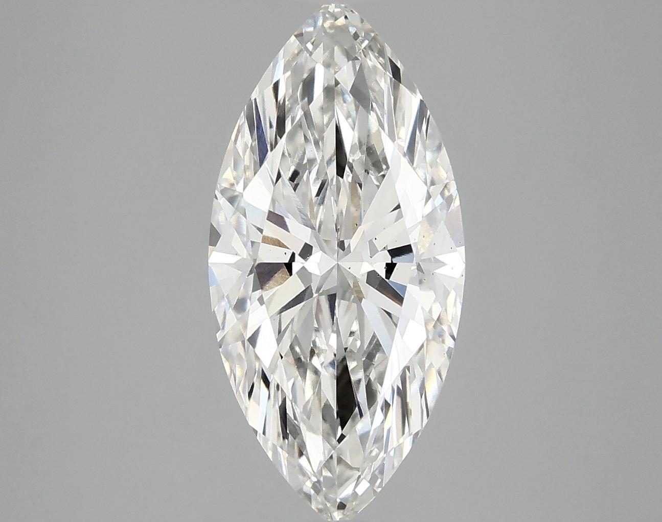 3.06 Carat Marquise Shaped Excellent Cut VS2 IGI Certified Lab Grown Diamond