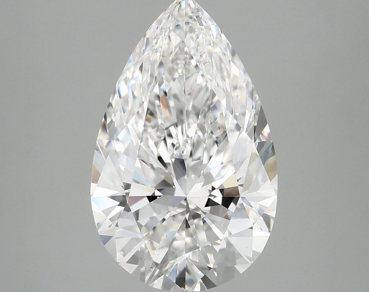 3.91 Carat Pear Shaped Ideal Cut VS1 IGI Certified Lab Grown Diamond