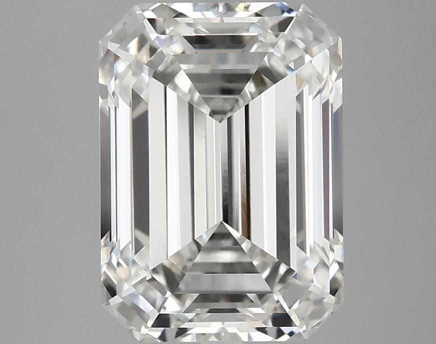 3.48 Carat Emerald Shaped Ideal Cut VVS2 IGI Certified Lab Grown Diamond