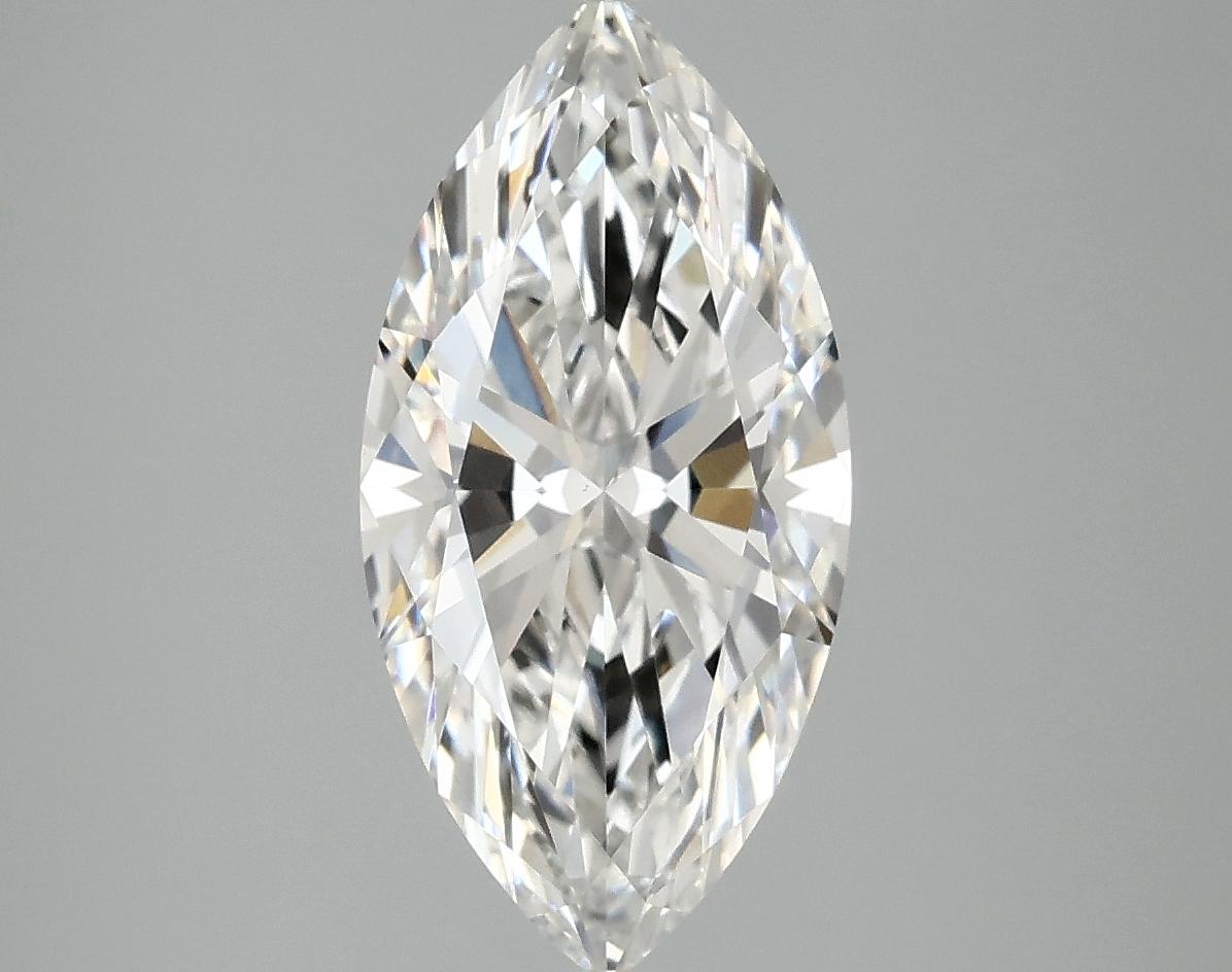 2.52 Carat Marquise Shaped Ideal Cut VS1 IGI Certified Lab Grown Diamond