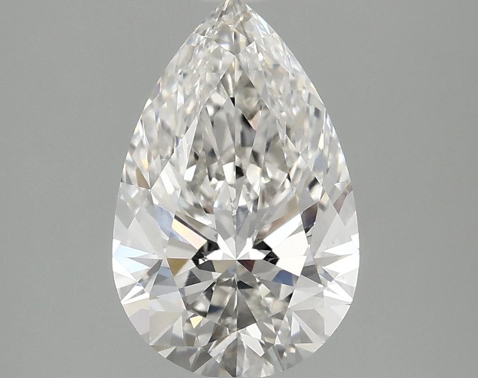 2.05 Carat Pear Shaped Ideal Cut VS1 IGI Certified Lab Grown Diamond