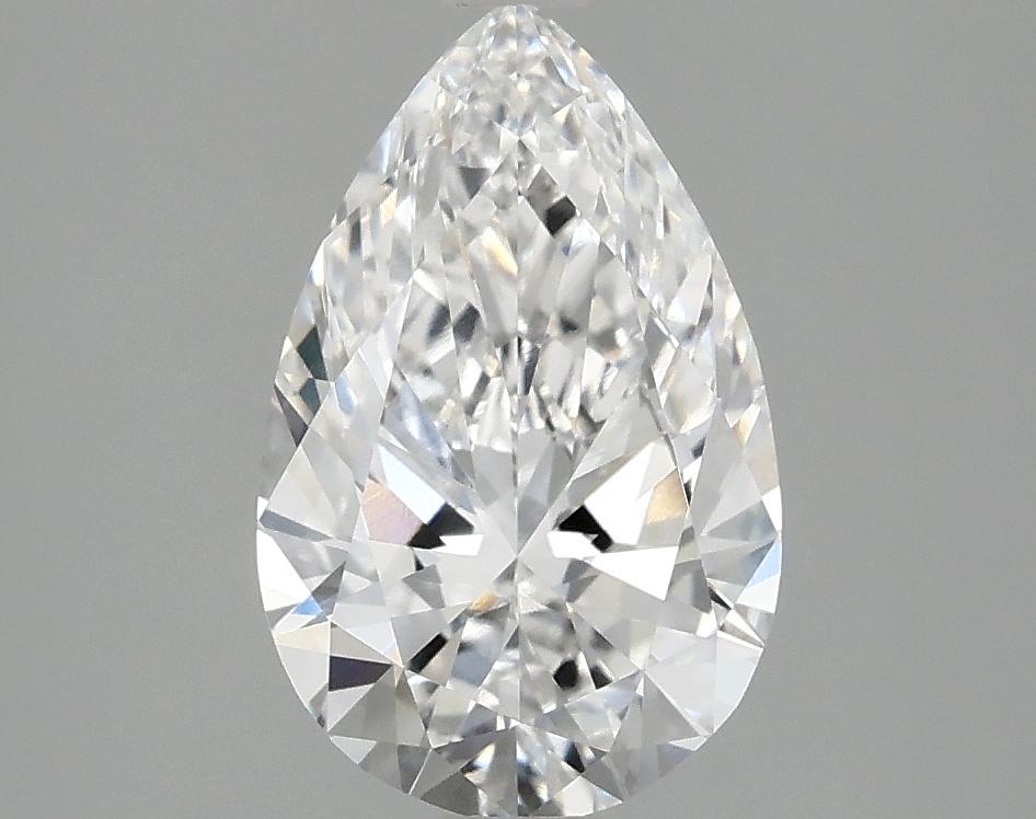 2.04 Carat Pear Shaped Ideal Cut VVS2 IGI Certified Lab Grown Diamond