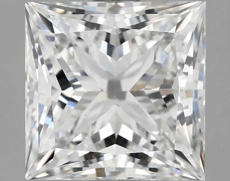 1.88 Carat Princess Shaped Ideal Cut VVS2 IGI Certified Lab Grown Diamond
