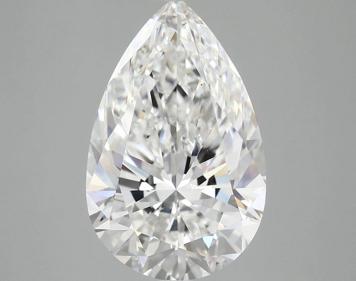 3.81 Carat Pear Shaped Ideal Cut VS1 IGI Certified Lab Grown Diamond