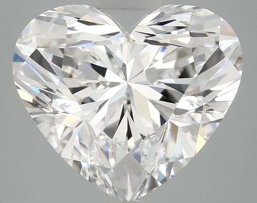5.05 Carat Heart Shaped Ideal Cut VVS2 IGI Certified Lab Grown Diamond