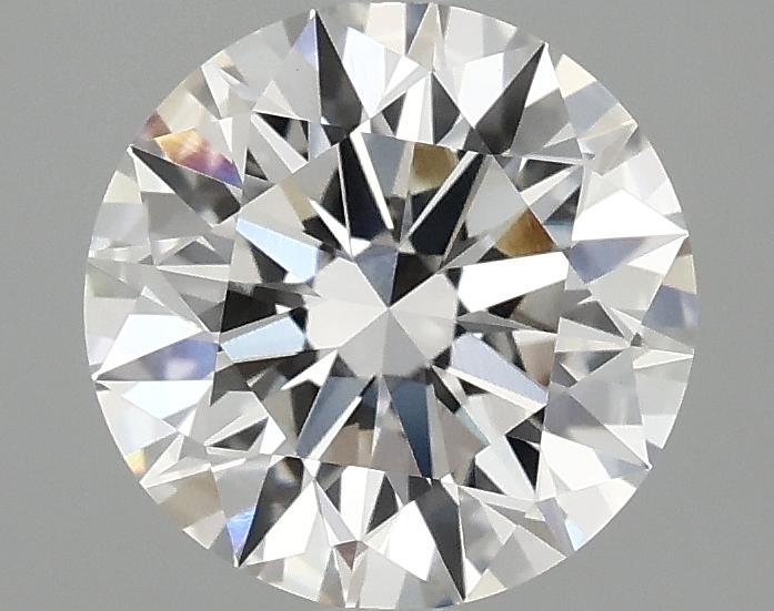 2.05 Carat Round Shaped Ideal Cut VVS2 IGI Certified Lab Grown Diamond