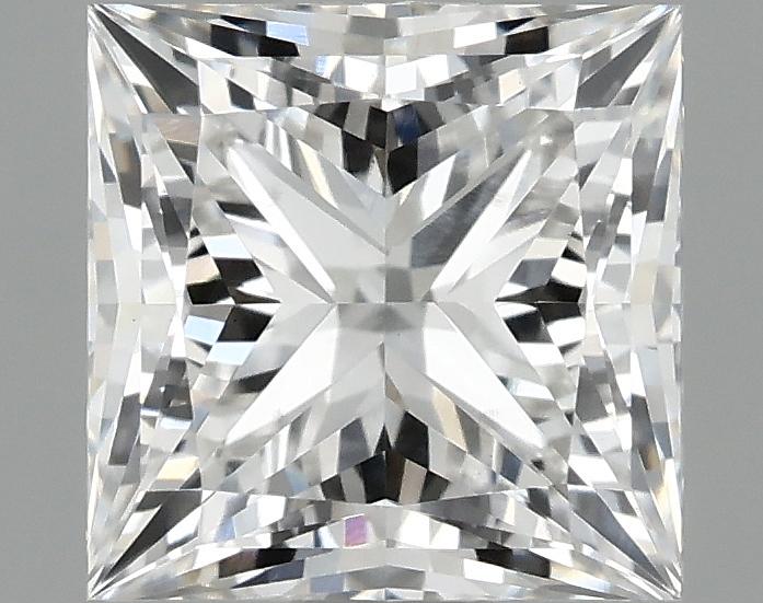 1.06 Carat Princess Shaped Ideal Cut VS1 IGI Certified Lab Grown Diamond