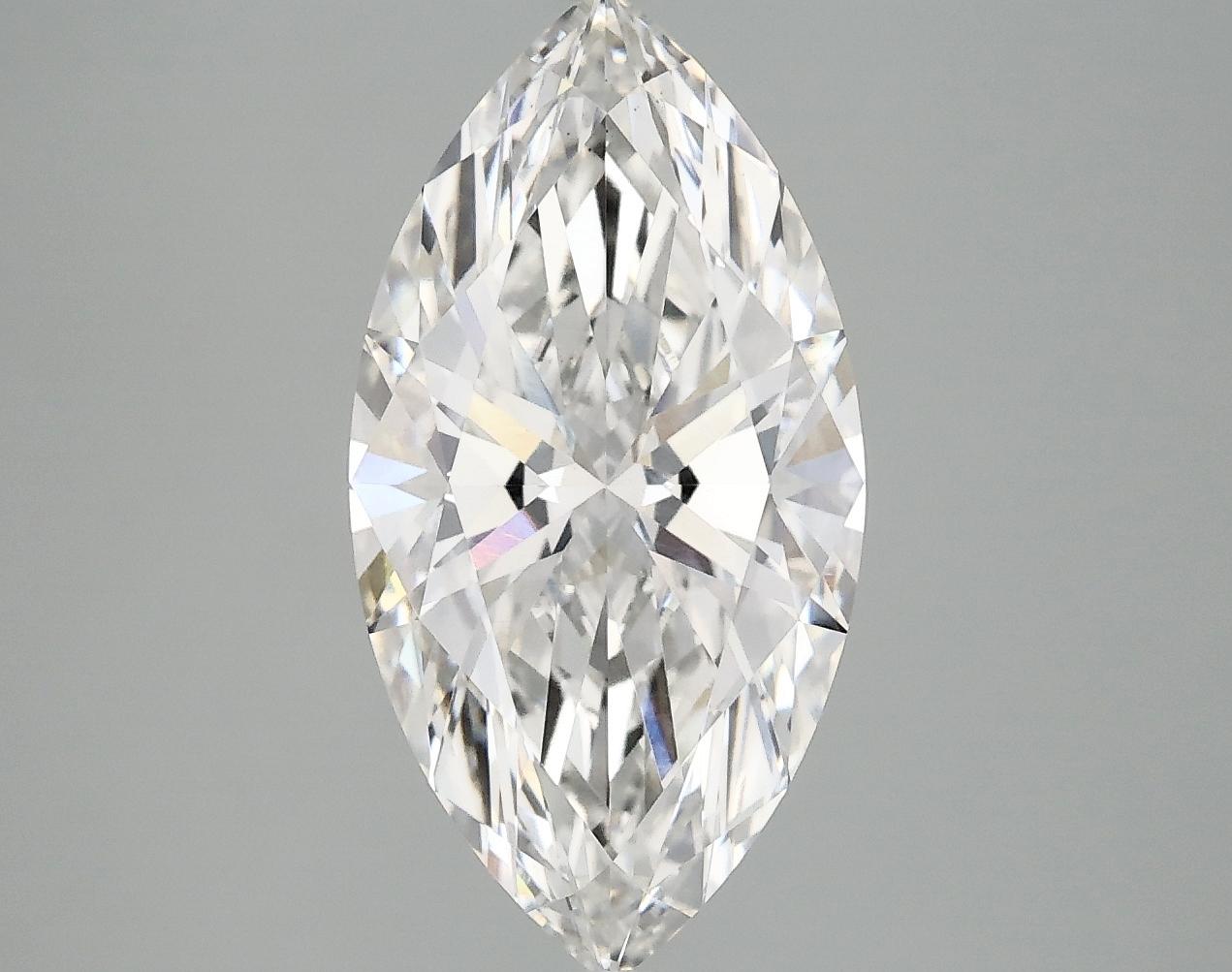3.08 Carat Marquise Shaped Ideal Cut VS1 IGI Certified Lab Grown Diamond
