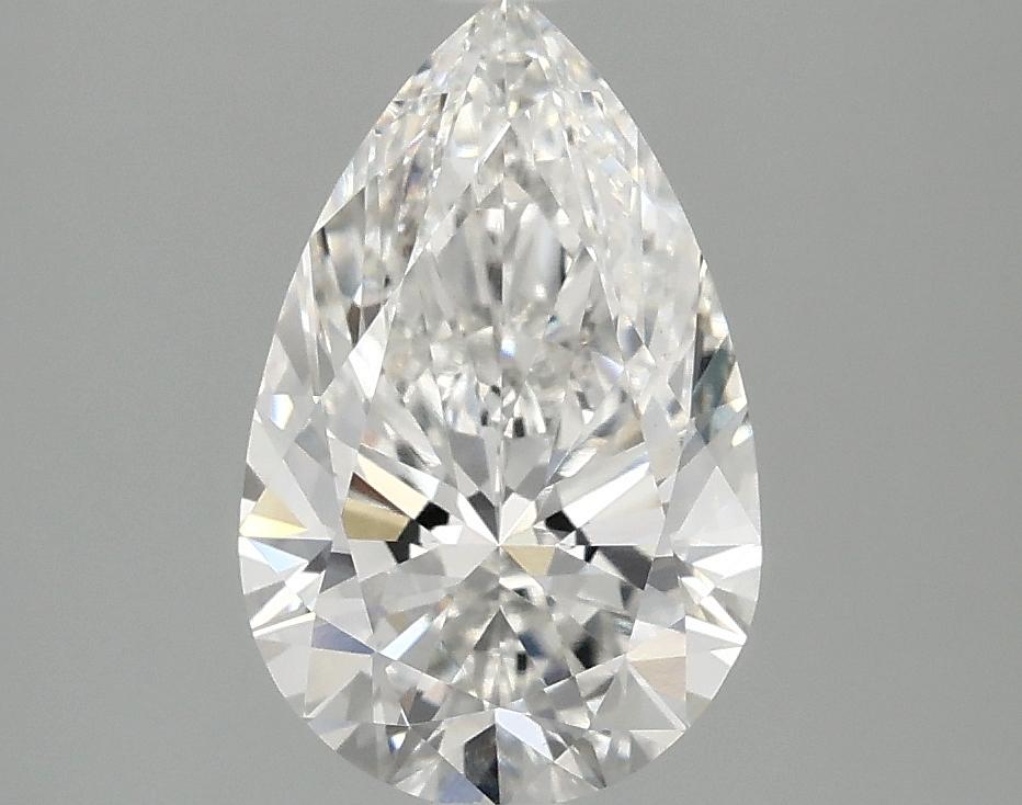 2.07 Carat Pear Shaped Ideal Cut VS1 IGI Certified Lab Grown Diamond