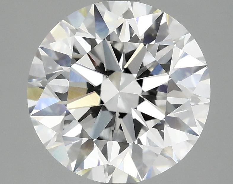 3.02 Carat Round Shaped Excellent Cut VS1 IGI Certified Lab Grown Diamond