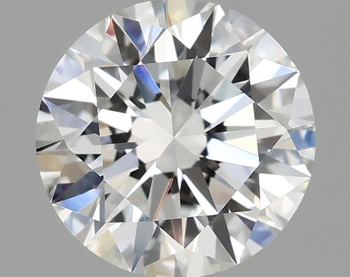 1.96 Carat Round Shaped Ideal Cut VVS2 IGI Certified Lab Grown Diamond