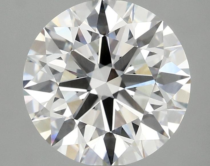 2.58 Carat Round Shaped Ideal Cut VVS2 IGI Certified Lab Grown Diamond