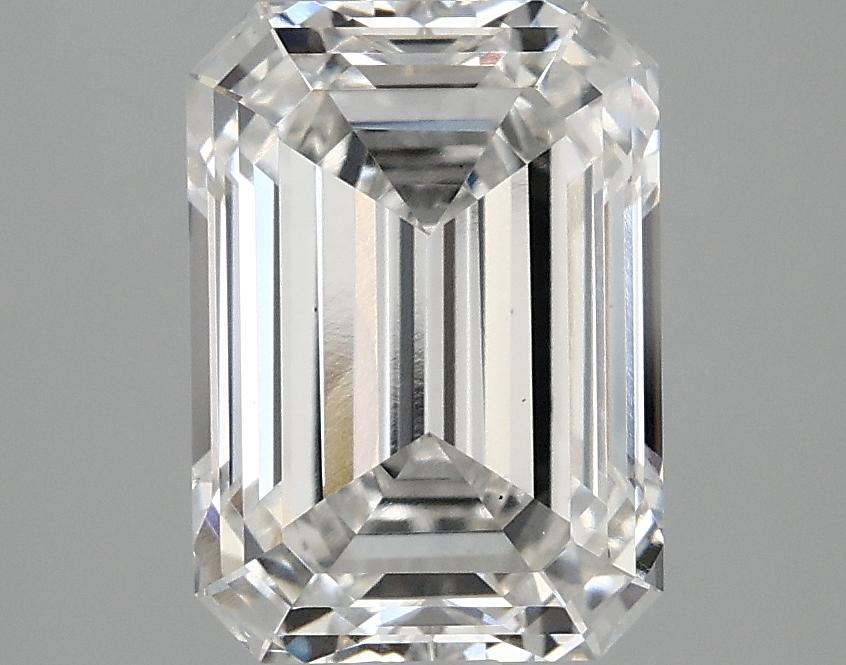 3.08 Carat Emerald Shaped Ideal Cut VS1 IGI Certified Lab Grown Diamond