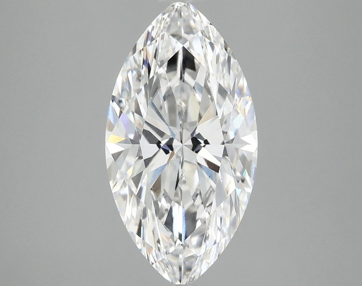 3.06 Carat Marquise Shaped Ideal Cut VS1 IGI Certified Lab Grown Diamond