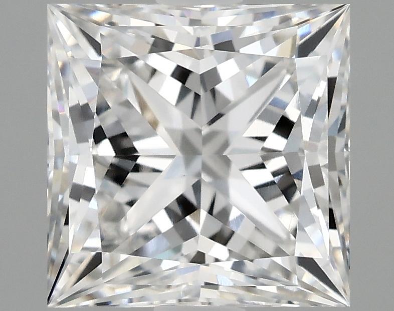 1.89 Carat Princess Shaped Ideal Cut VVS2 IGI Certified Lab Grown Diamond