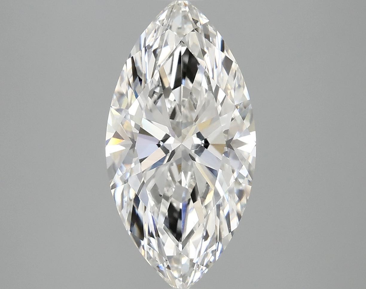 3.01 Carat Marquise Shaped Ideal Cut VVS2 IGI Certified Lab Grown Diamond