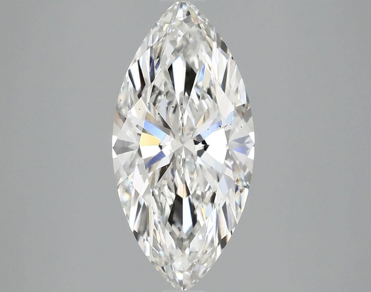 2.51 Carat Marquise Shaped Excellent Cut VS2 IGI Certified Lab Grown Diamond