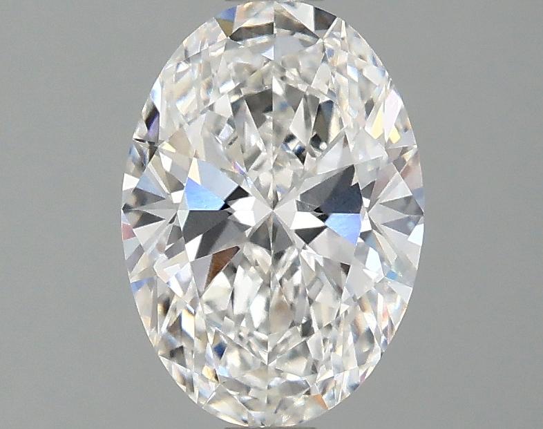 1.5 Carat Oval Shaped Ideal Cut VVS2 IGI Certified Lab Grown Diamond