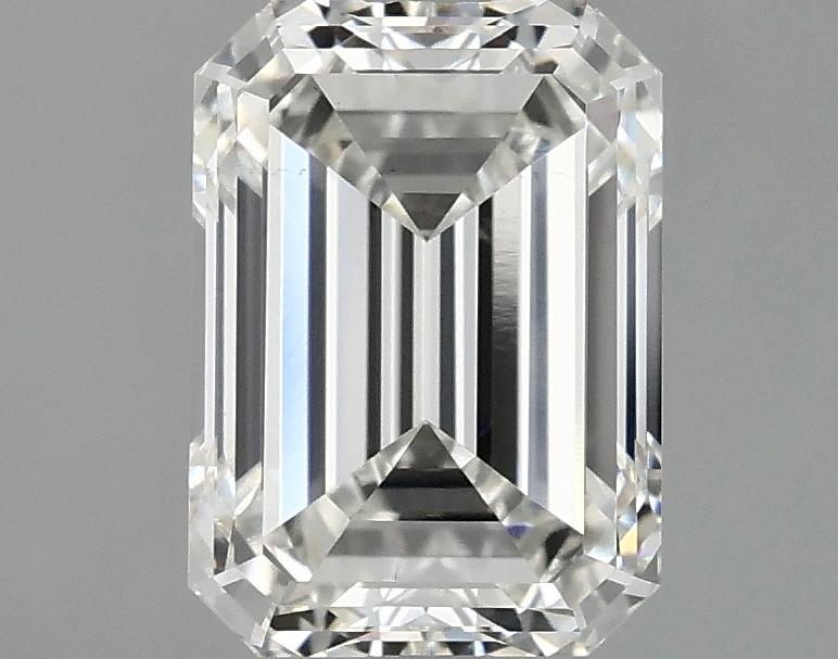 2.5 Carat Emerald Shaped Excellent Cut VS1 IGI Certified Lab Grown Diamond
