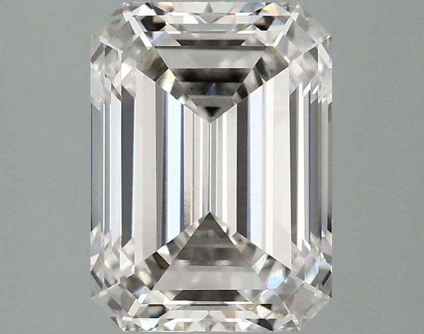 3.09 Carat Emerald Shaped Excellent Cut VS1 IGI Certified Lab Grown Diamond