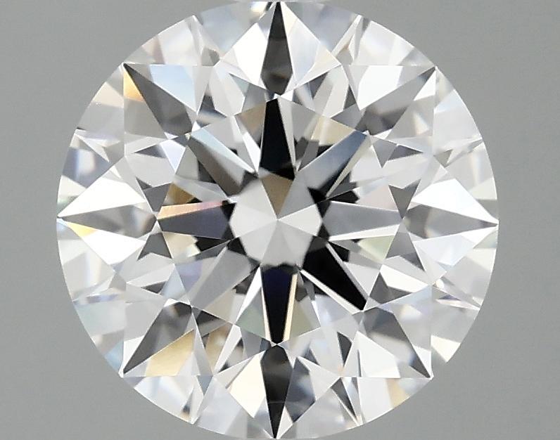 3.08 Carat Round Shaped Ideal Cut VVS2 IGI Certified Lab Grown Diamond