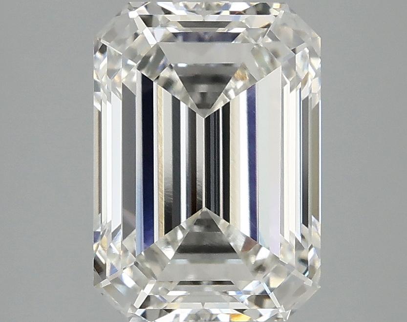 3.1 Carat Emerald Shaped Ideal Cut VVS1 IGI Certified Lab Grown Diamond