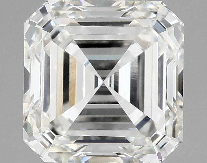 2.02 Carat Asscher Shaped Ideal Cut VVS2 IGI Certified Lab Grown Diamond