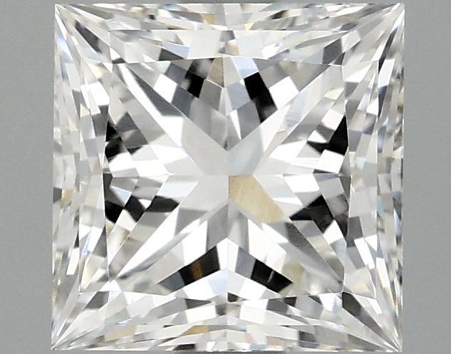 1.56 Carat Princess Shaped Ideal Cut VVS2 IGI Certified Lab Grown Diamond