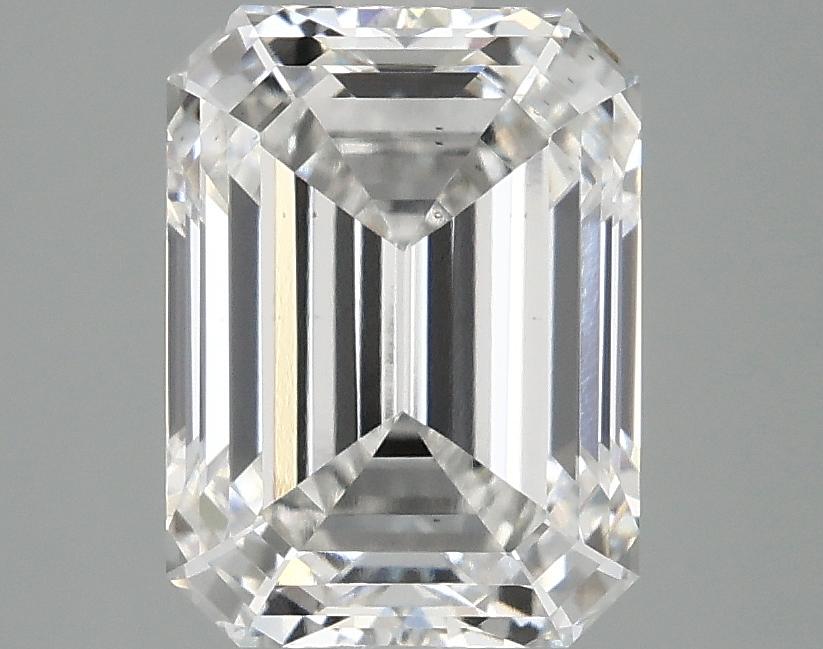 3.09 Carat Emerald Shaped Excellent Cut VS2 IGI Certified Lab Grown Diamond