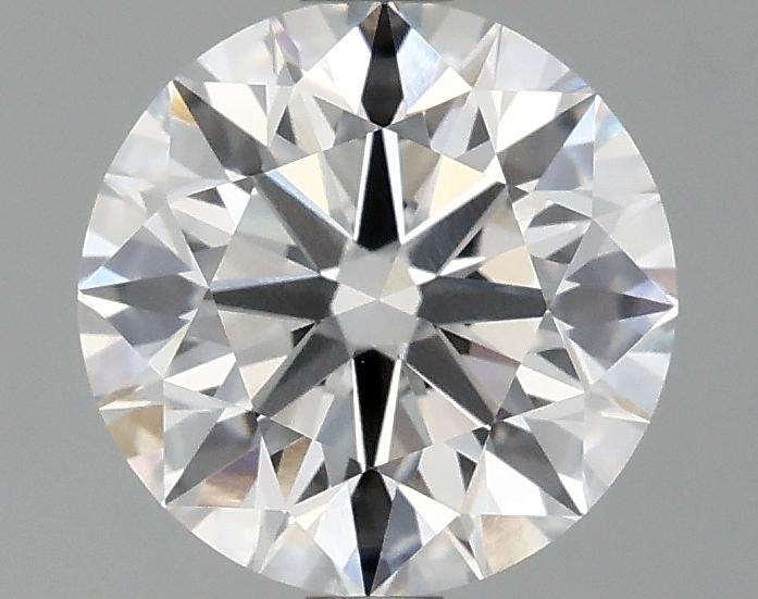 2.08 Carat Round Shaped Excellent Cut VVS2 IGI Certified Lab Grown Diamond