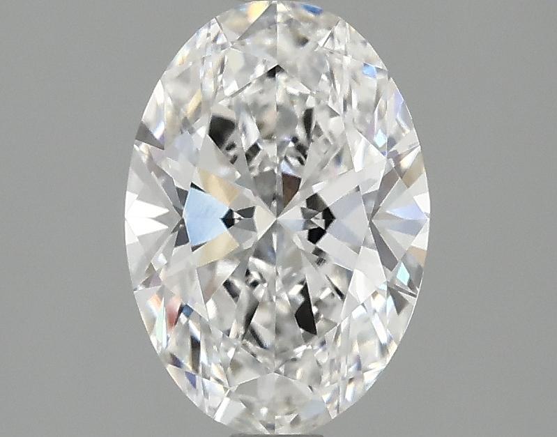 1.54 Carat Oval Shaped Ideal Cut VVS2 IGI Certified Lab Grown Diamond