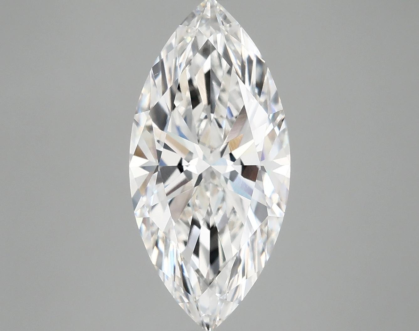 3.5 Carat Marquise Shaped Excellent Cut VS1 IGI Certified Lab Grown Diamond