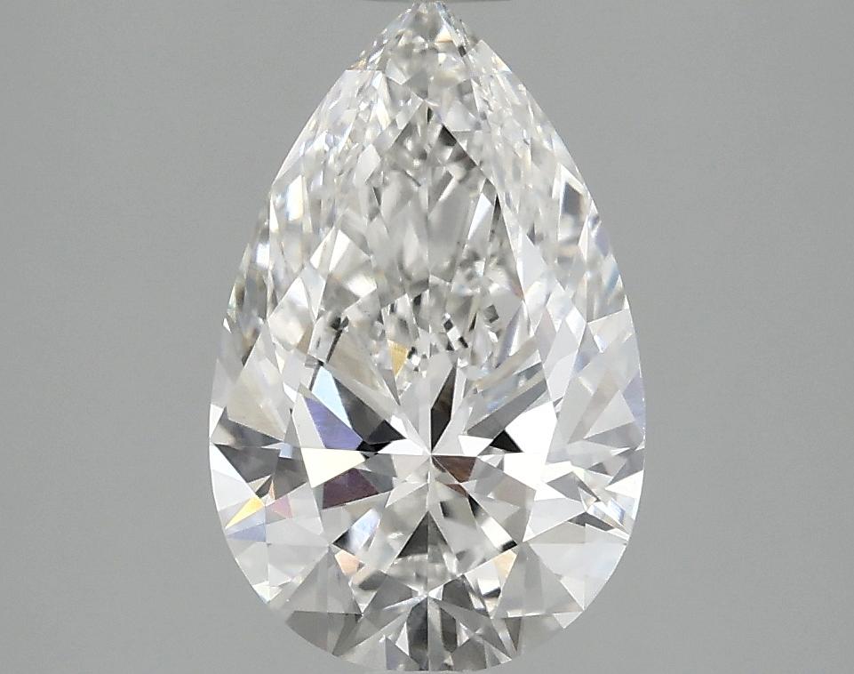 2.05 Carat Pear Shaped Ideal Cut VS1 IGI Certified Lab Grown Diamond