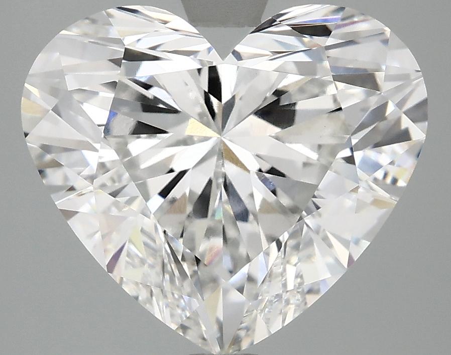 5.05 Carat Heart Shaped Ideal Cut VVS2 IGI Certified Lab Grown Diamond